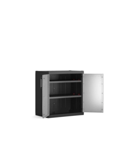 ARMADIO IN RESINA BASSO KETER "DETROIT XL" GRIGIO, 89X54X93 CM